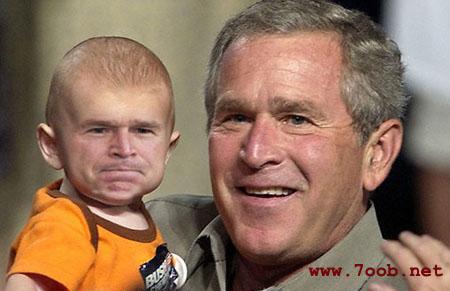 bush and his son